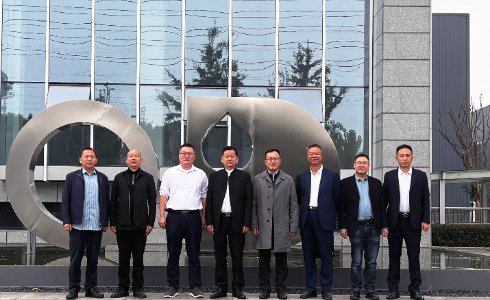 中國建材研究院、華鎣市副市長孟欣率玄武巖專家組一行赴源單科技調研指導